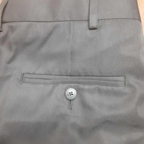 Haggar Mens 34x30 Classic Fit Comfort Waistband Black Dress pants NWT *READ* - Picture 10 of 12